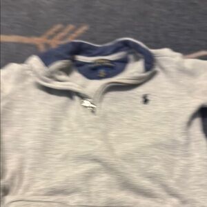 Polo Ralph Lauren Gray Quarter-Zip Pullover